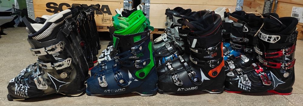12x Pakiet butów narciarskich Atomic, buty narciarskie