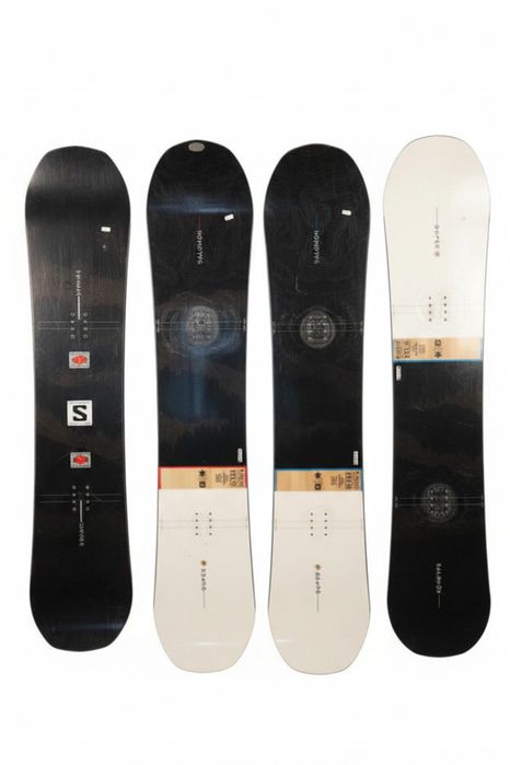 3x Deski snowboardowe Salomon Super 8, pakiet snowboardowy