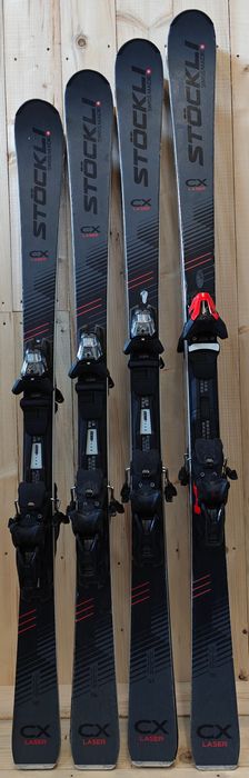 4x Narty Stoskli Laser CX, pakiet nart