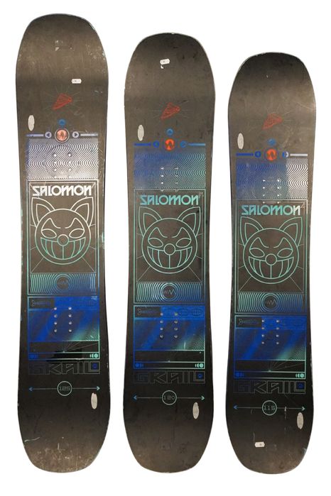 3x Deski snowboardowe Salomon GRAIL, pakiet snowboardowy