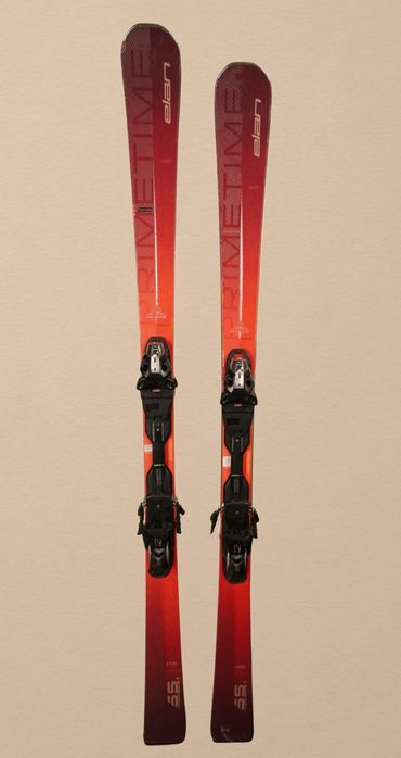 Narty 2x Elan Primetime 55, pakiet nart