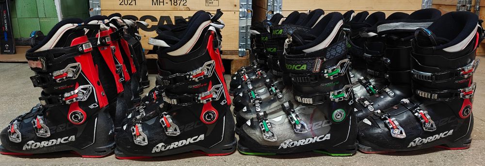 12x Pakiet butów narciarskich Nordica, buty narciarskie