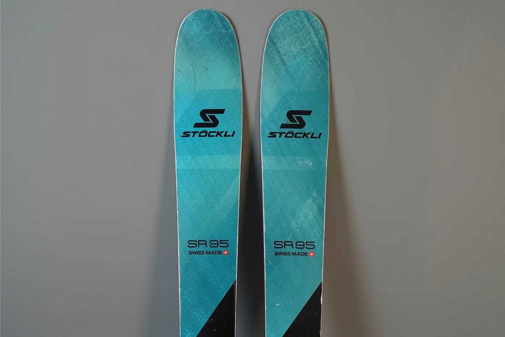 Narty Stockli Stormrider 95, długość 166 cm, model 2022, używane