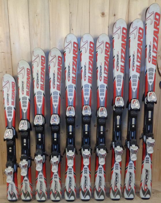 10x Narty Blizzard Junior, pakiet nart