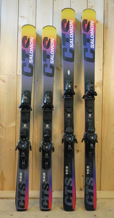Narty 2x Salomon CTS, pakiet nart