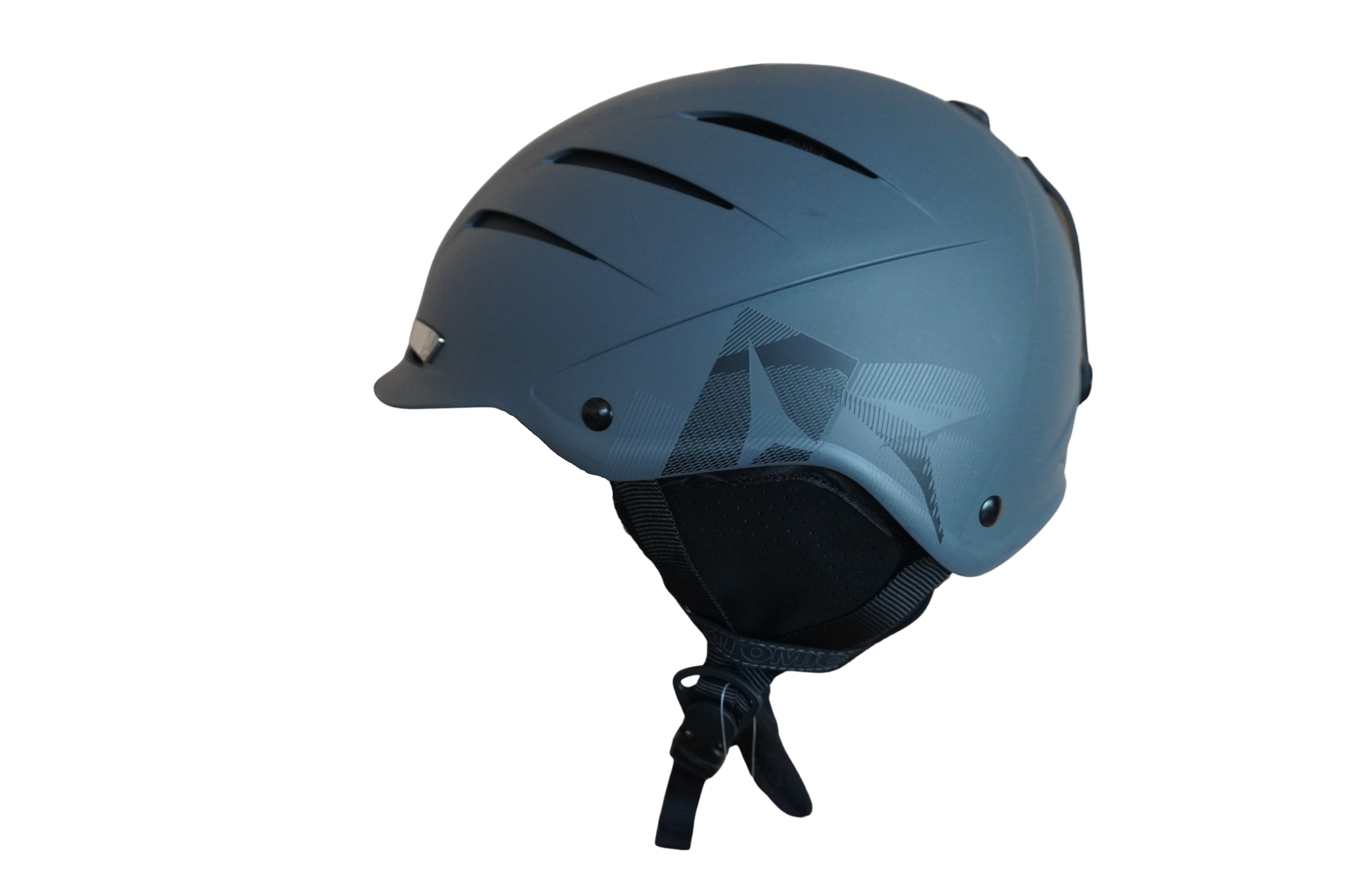Nowy szary kask narciarski Atomic Nomad Titanium, rozmiar XS