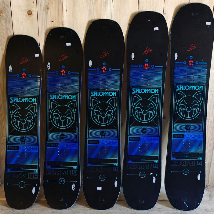 3x Deski snowboardowe JR mix, pakiet snowboardowy