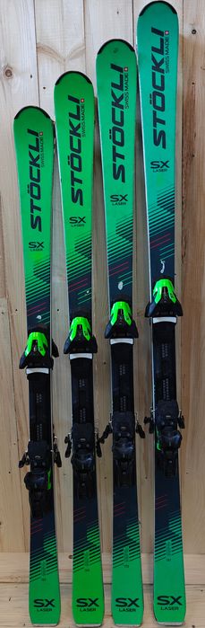 4x Narty Stockli Laser SX, pakiet nart