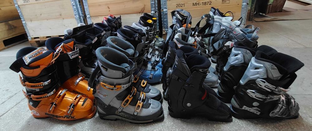 60 X pakiet butów narciarskich (cena za parę 20 zł), buty narciarskie - Image 3